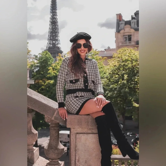 Take Me To Paris - Tweed Set - Picture 2 of 2